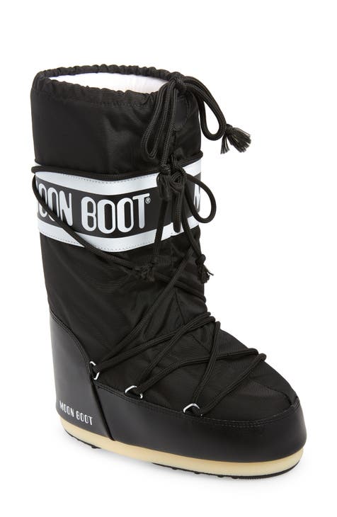 Moon Boot - Ltrack Low Monaco Black Boots - 42 - Black