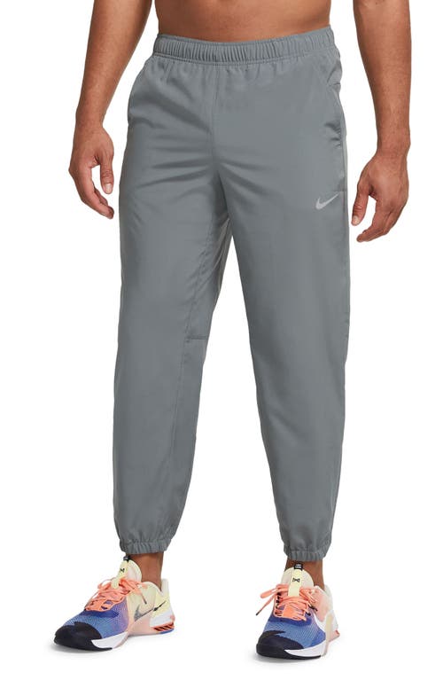 Nike Dri-fit Tapered Versatile Pants In Smoke Grey/black/silver