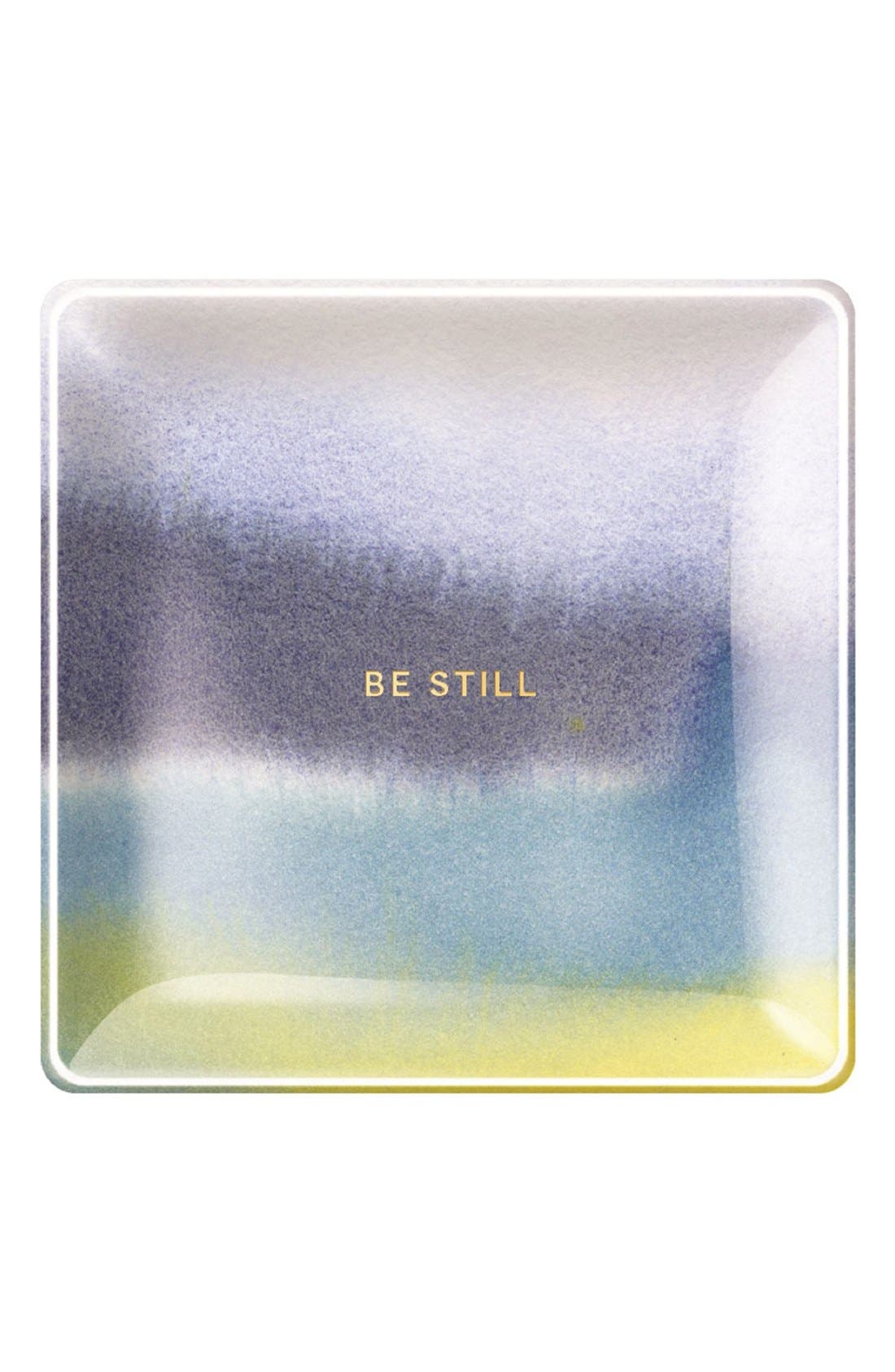 Fringe Studio 'Be Still' Glass Trinket Tray Nordstrom