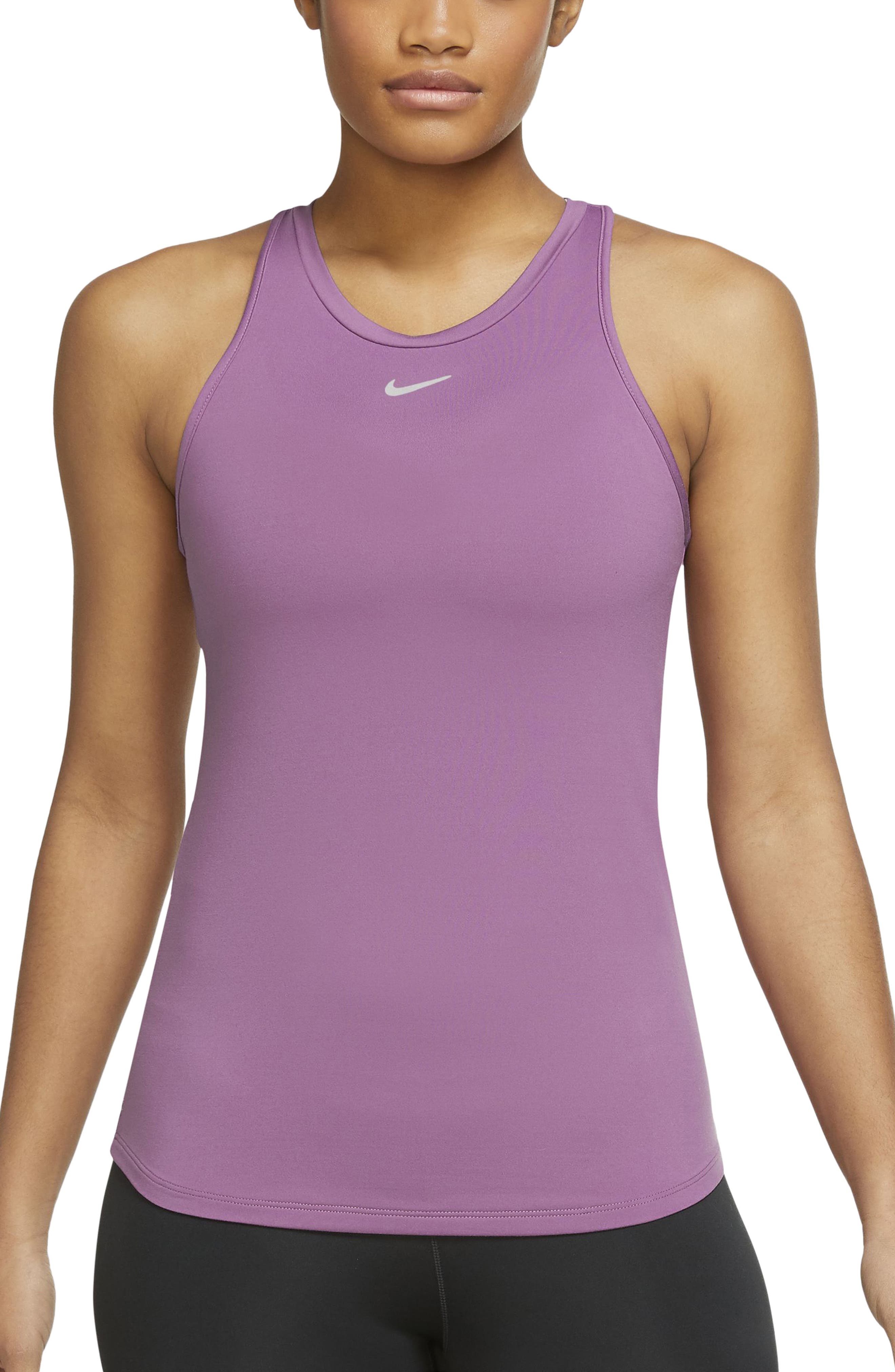 women's nike purple tank top