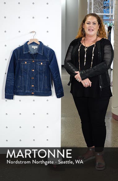 the jean jacket in briarwood wash
