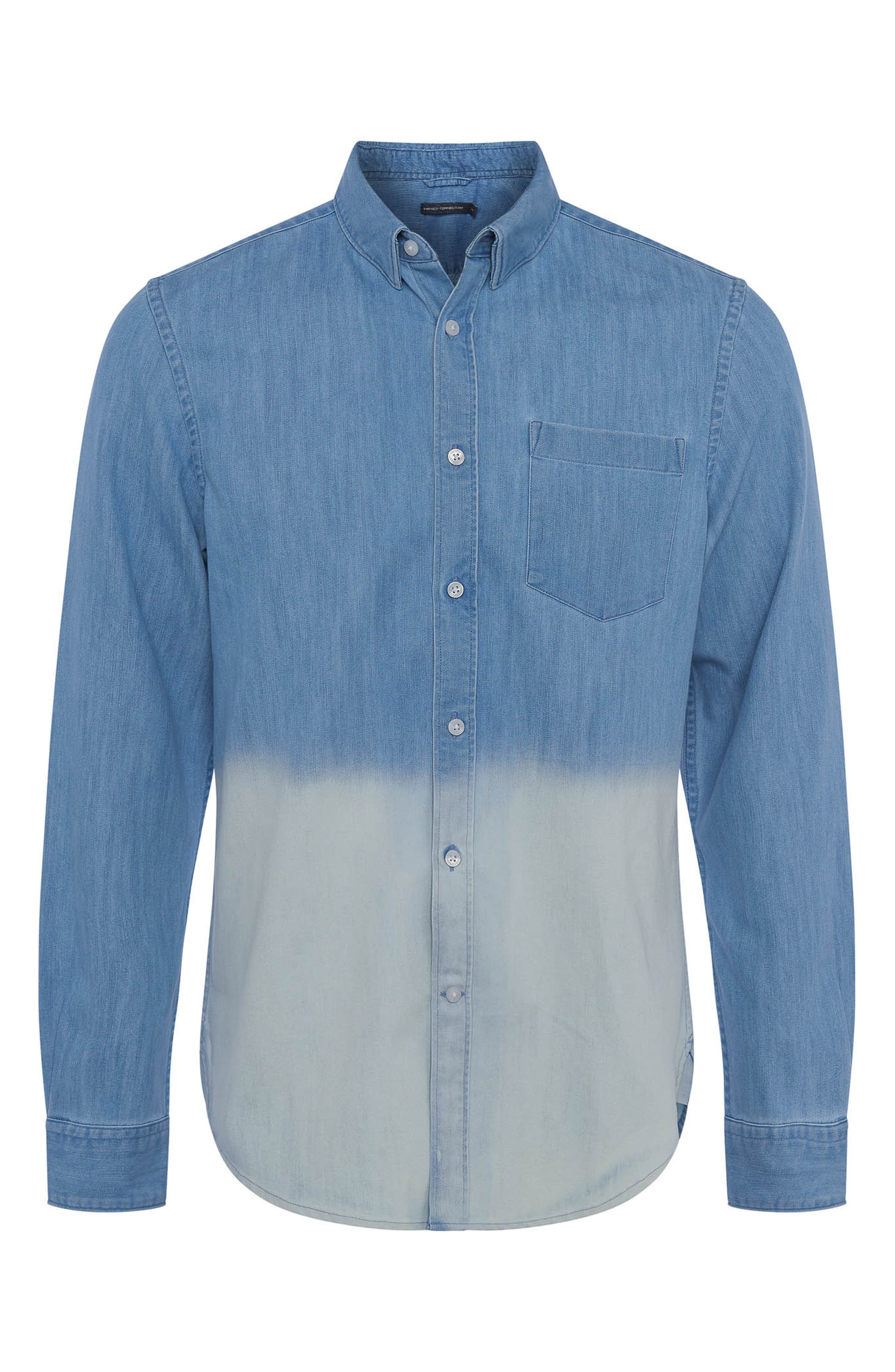 french connection denim shirt