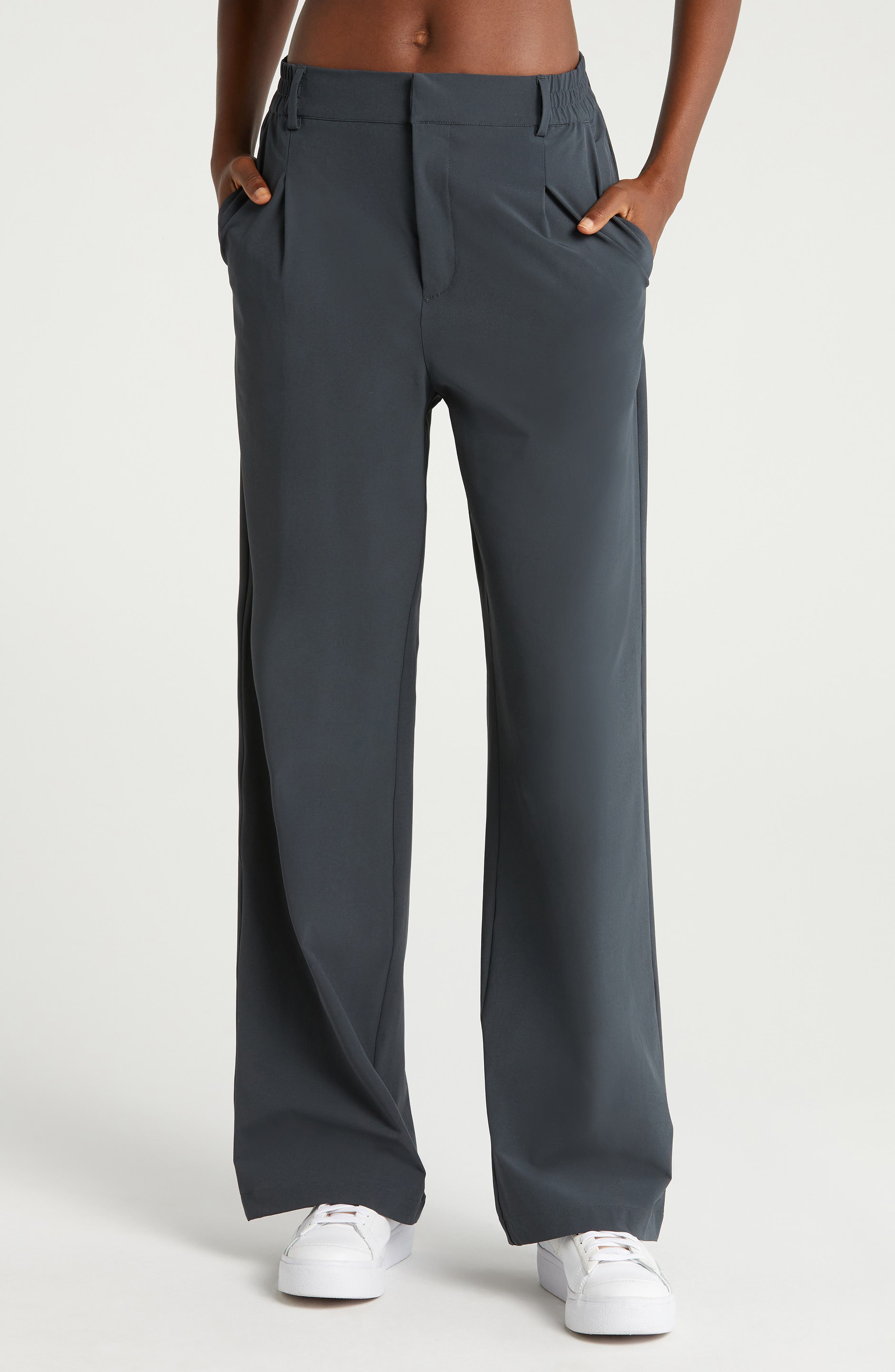 Alo Yoga High Waist Pursuit Trouser In Black | ModeSens