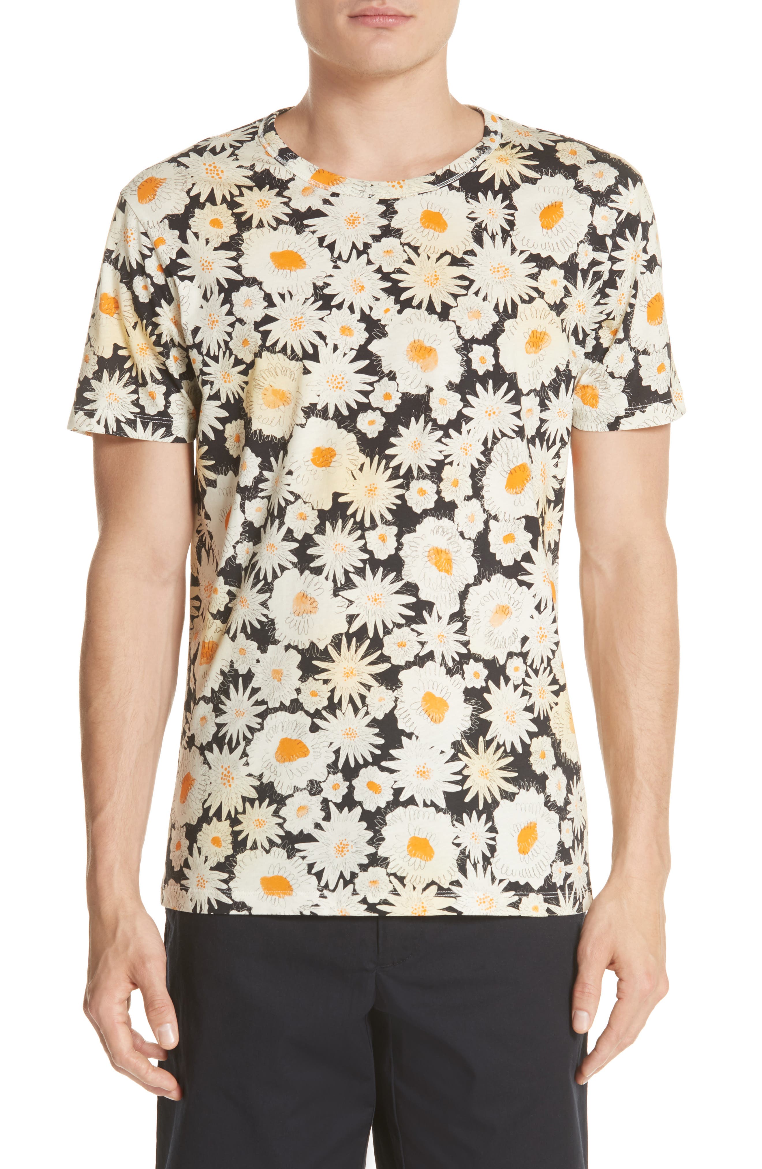 Burberry Adderton Flower Print T-Shirt 