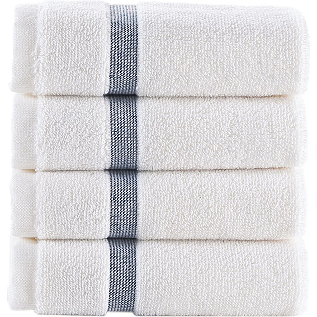 Brooks Brothers Contrast Border 4-piece Towel Set In Animal Print