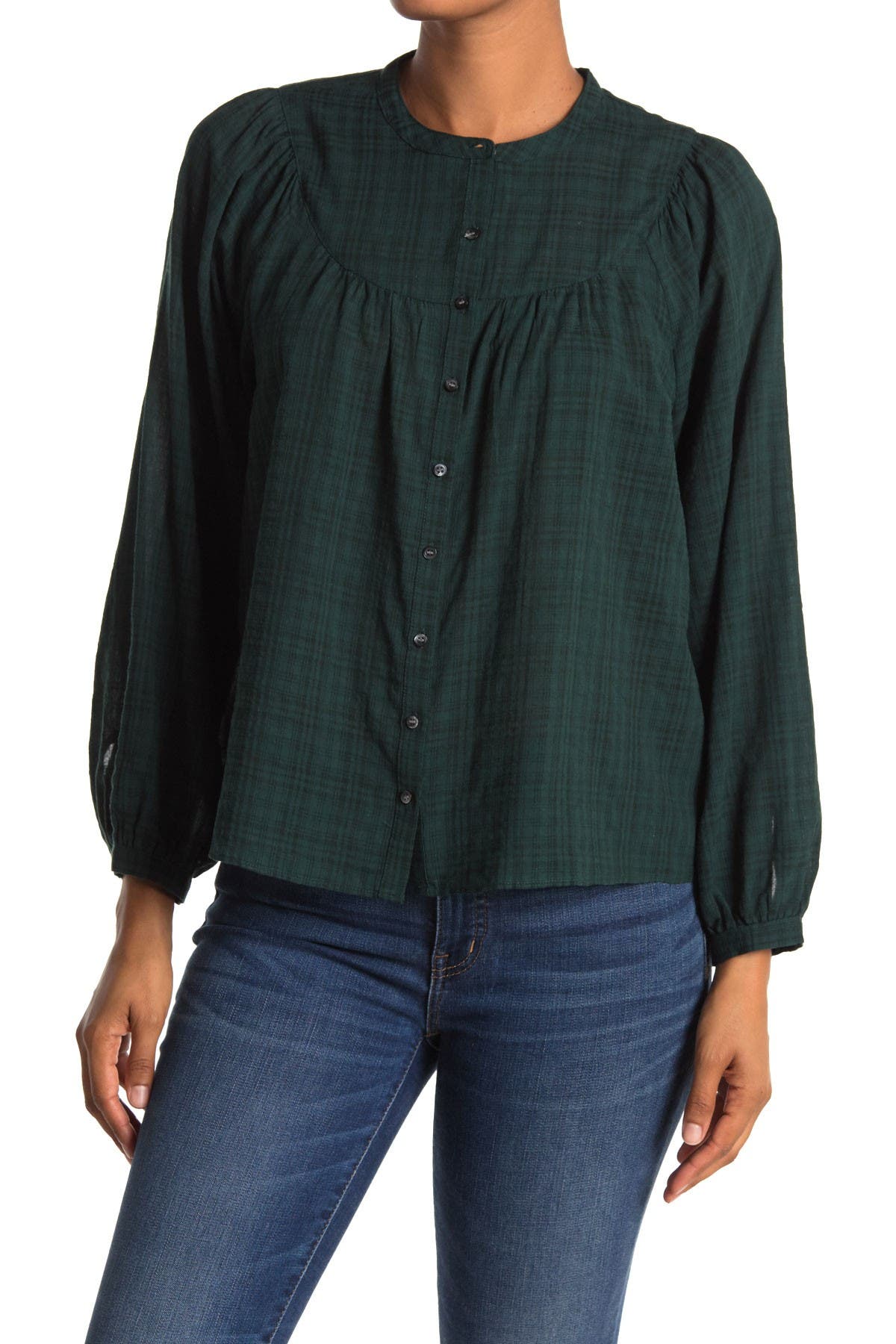 madewell peasant top