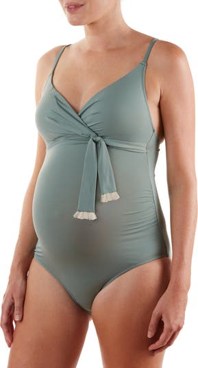 Manitoba One-Piece Maternity/Nursing Swimsuit