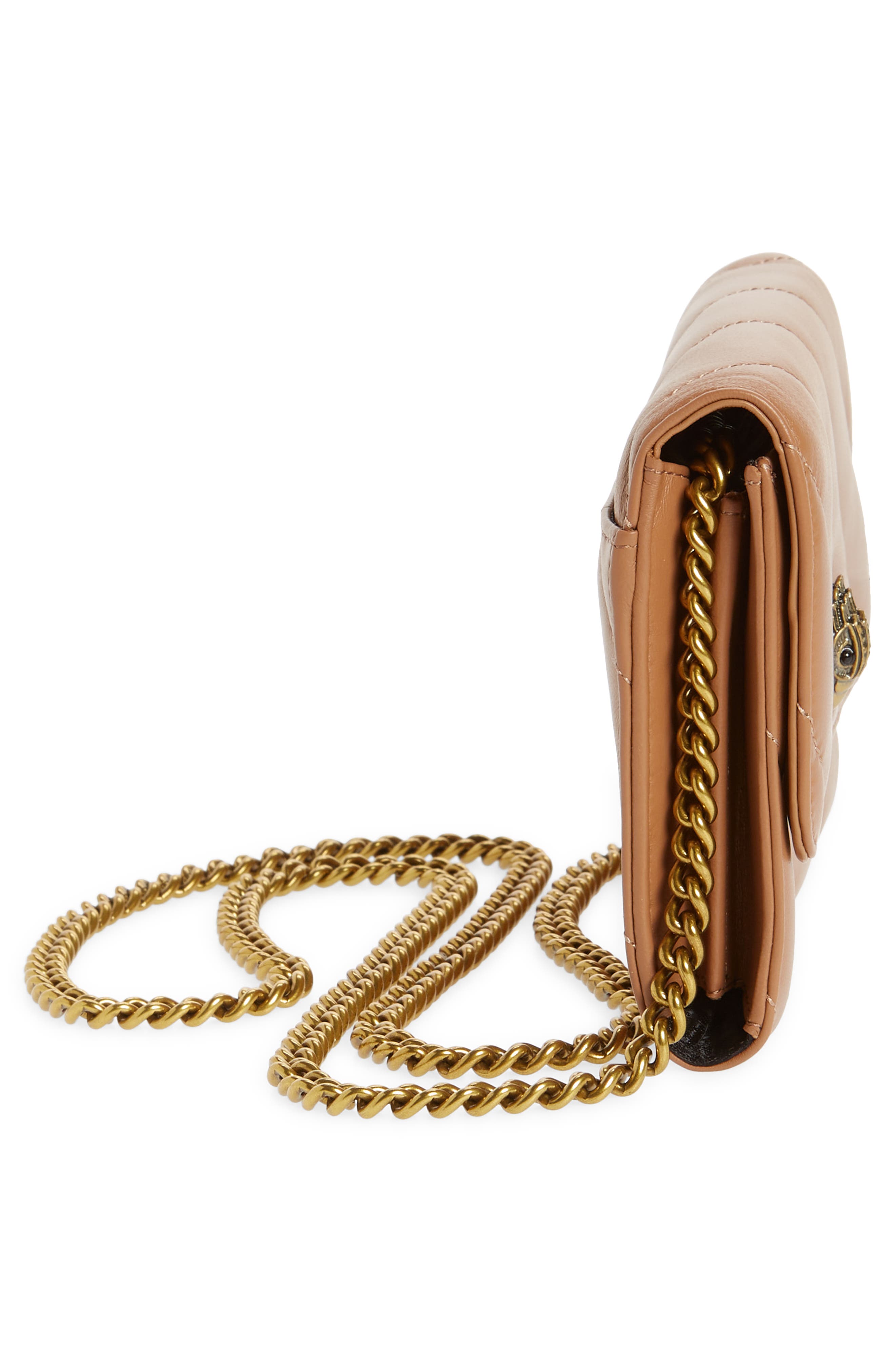 Soho Drench Leather Wallet on a Chain