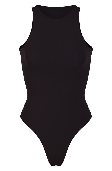 Design Lab Highneck Sleeveless Bodysuit