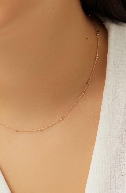 Ana Luisa Dainty Gold Necklace In Gold