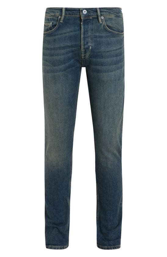 Shop Allsaints Rex Slim Fit Jeans In Tinted Indigo