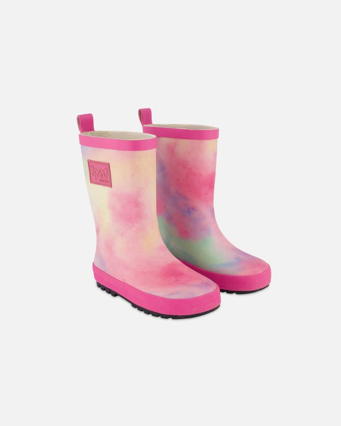 Shop Deux Par Deux Baby Girl's Rain Boots Multico