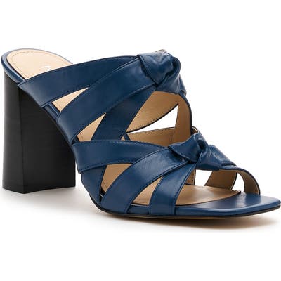 Botkier Raffe Strappy Slide Sandal- Blue