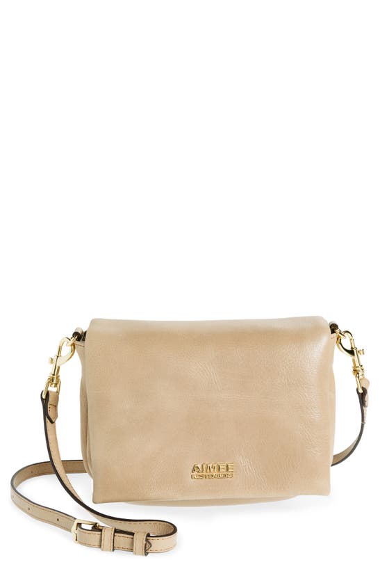 Shop Aimee Kestenberg Wonder Double Zip Crossbody Bag In Oat