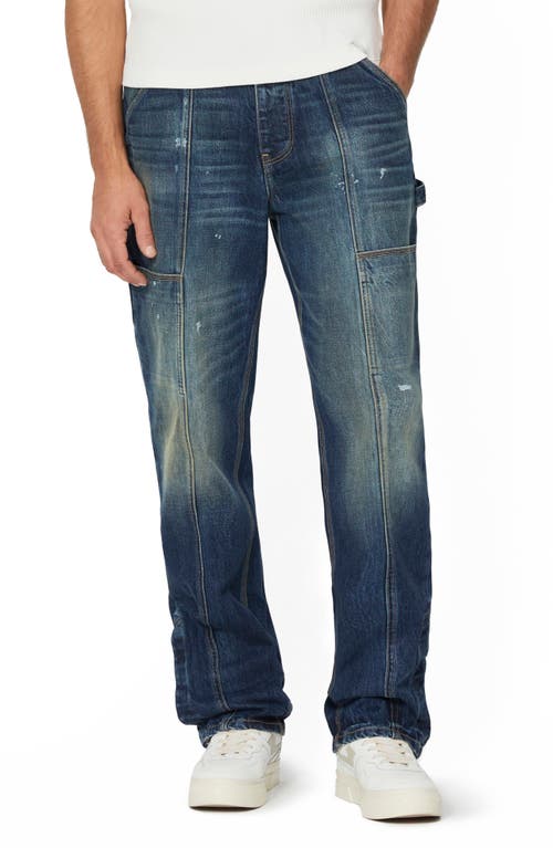 Shop Vayder Straight Leg Carpenter Jeans In Savoy