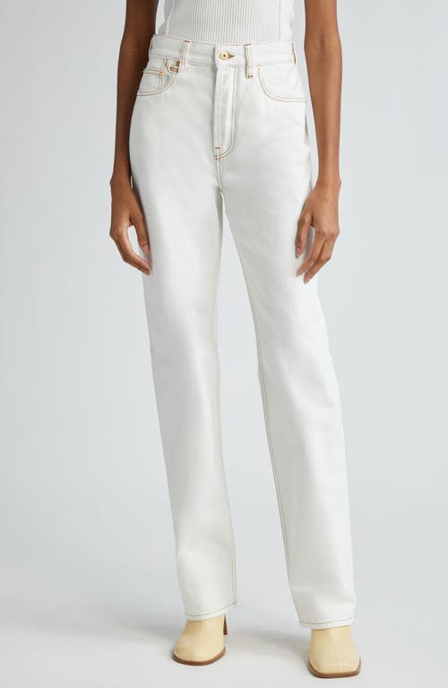 JACQUEMUS JACQUEMUS LE DE-NÎMES DROIT HIGH WAIST STRAIGHT LEG JEANS 