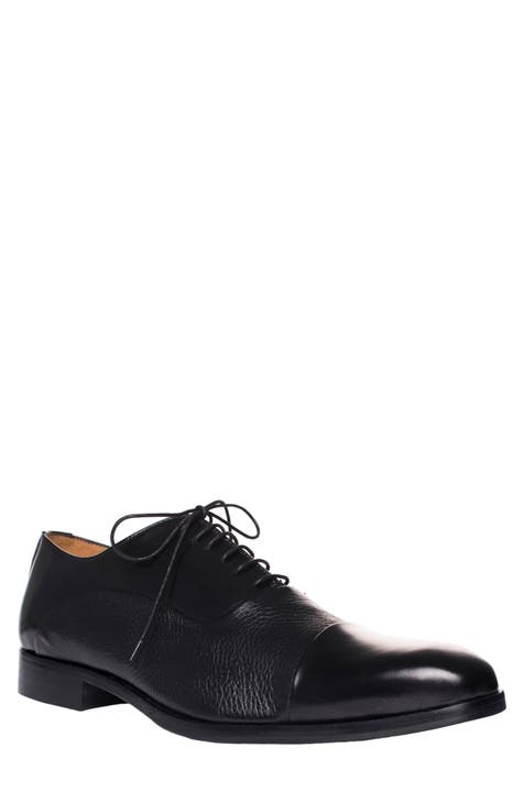 Vera Square-toe Wool Oxford Heels in Solid Black-Sustainable & Stylish