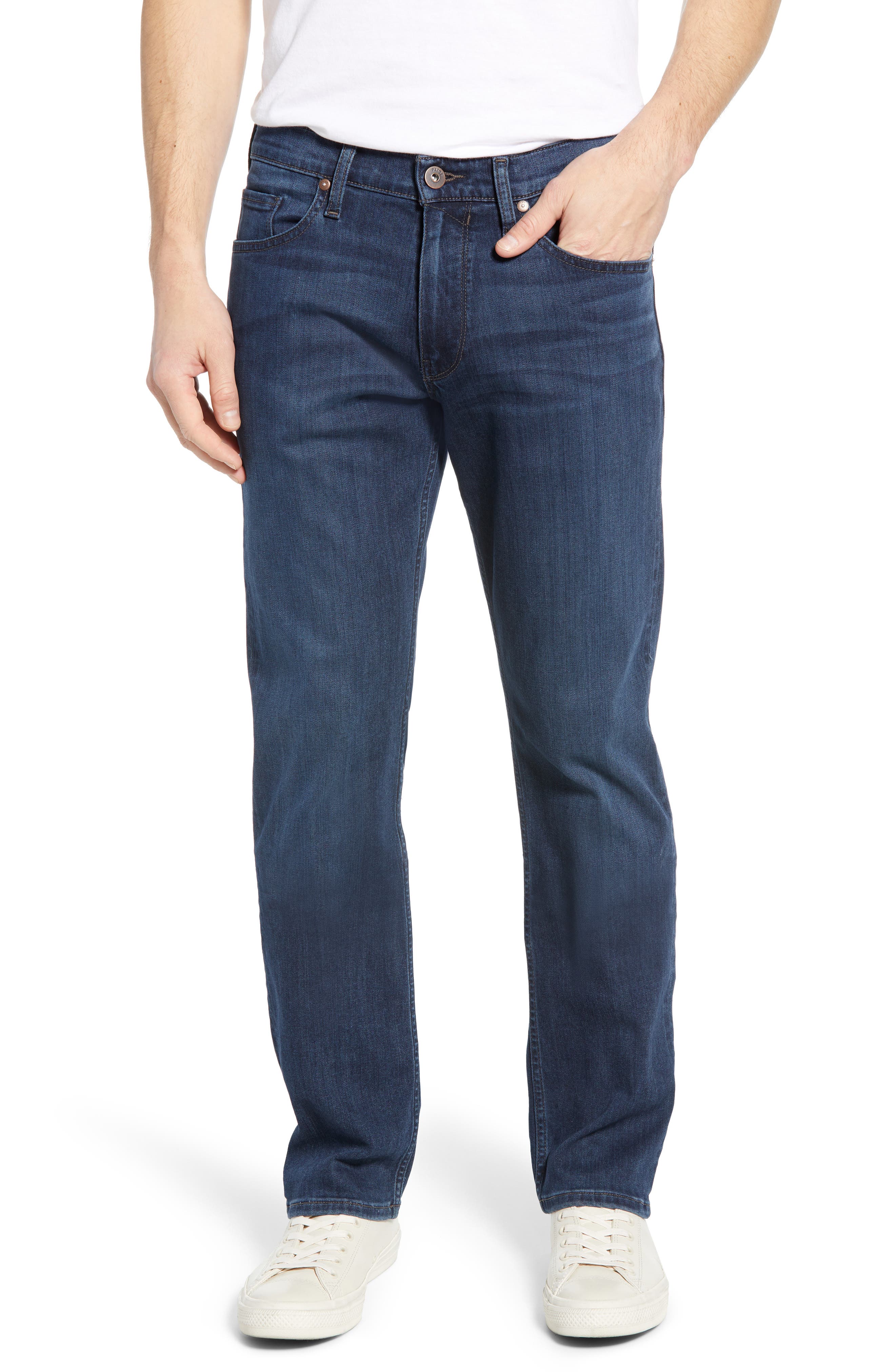 PAIGE Transcend - Normandie Straight Leg Jeans (Parnell) | Nordstrom
