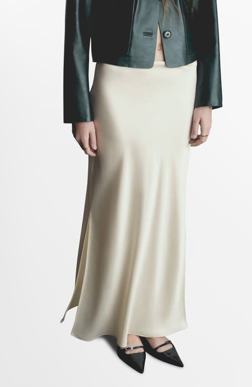 Mango Skirt Ecru In Sand
