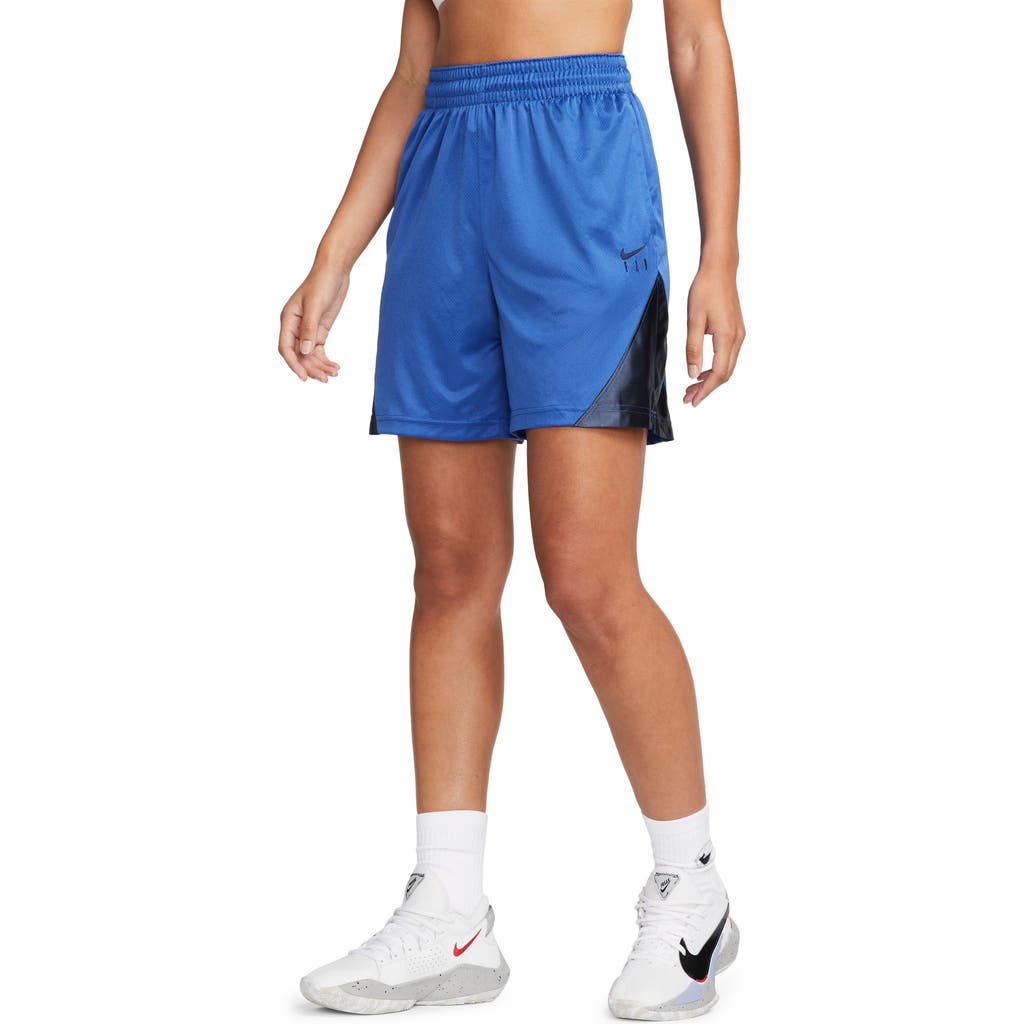 Nike Dri-fit Isofly Basketball Shorts In Game Royal/midnight Navy