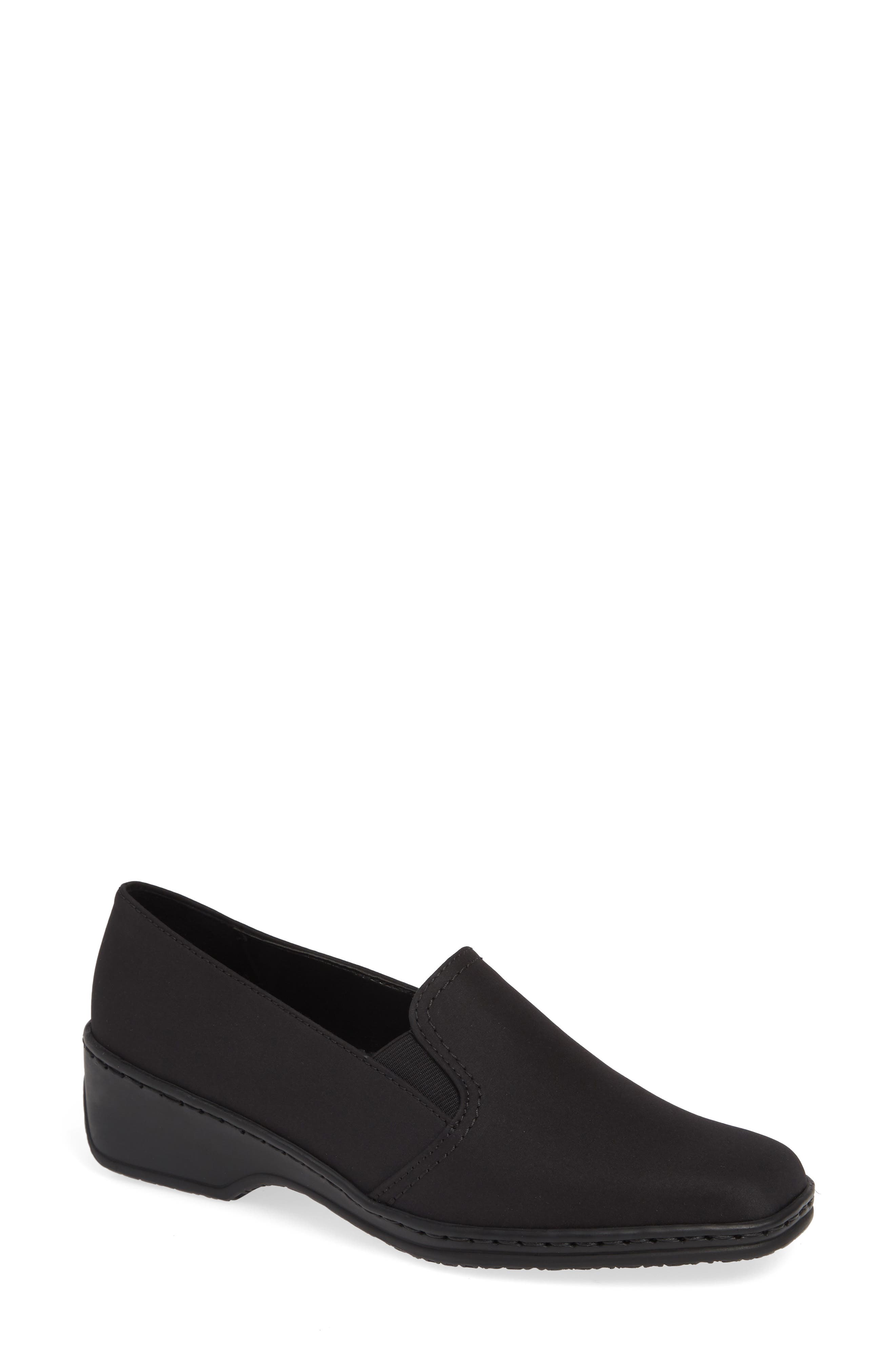 Ara Rabina Wedge Loafer, Black