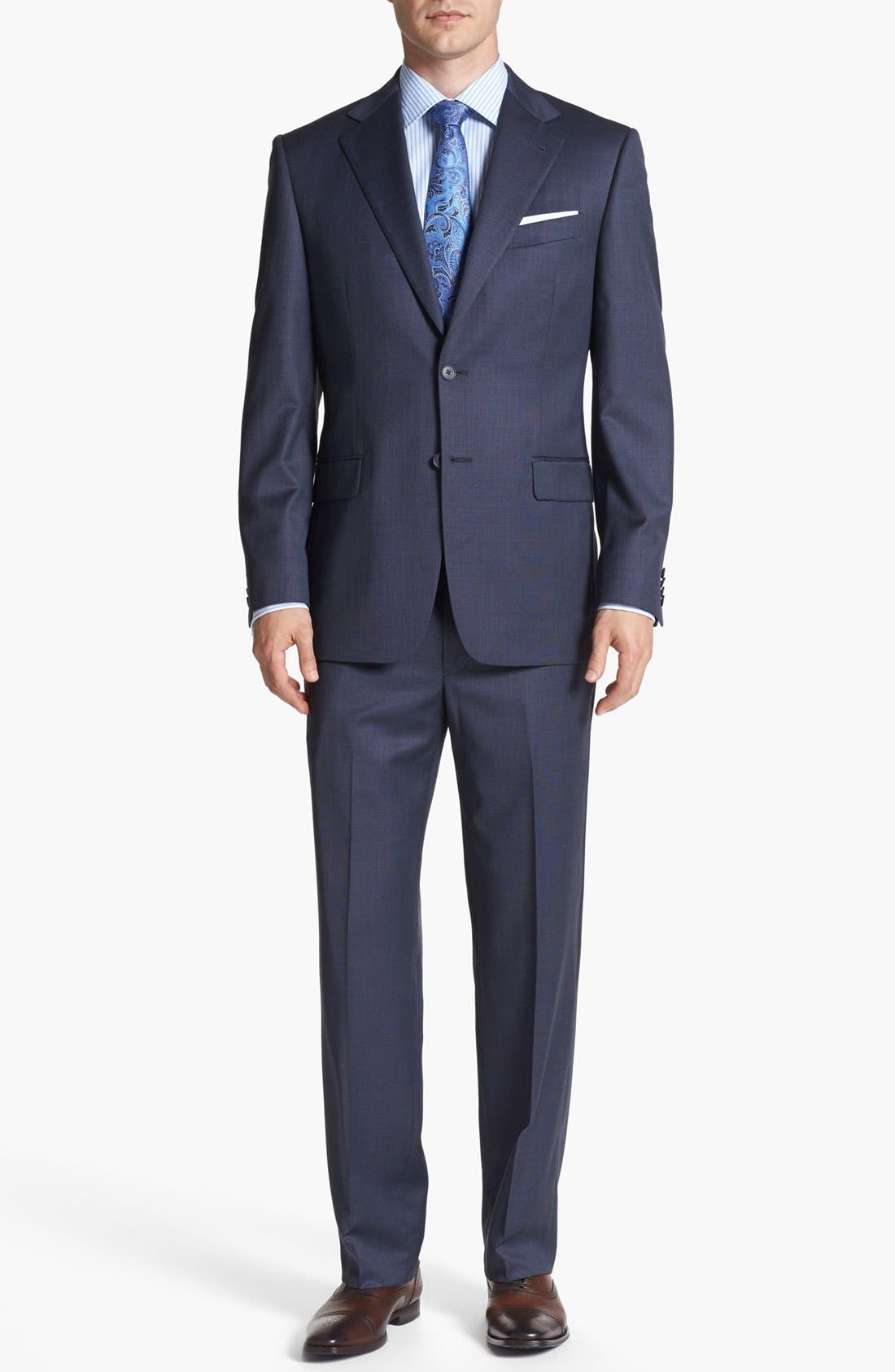 Joseph Abboud 'Signature Silver' Wool Suit Nordstrom