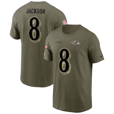 Lamar Jackson Baltimore Ravens military salute to service Jersey – Classic  Authentics