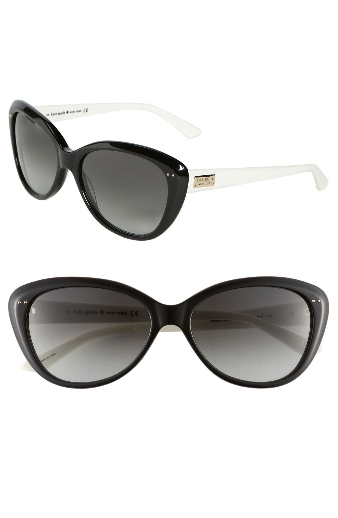 kate spade new york 'angelique' 55mm retro sunglasses Nordstrom