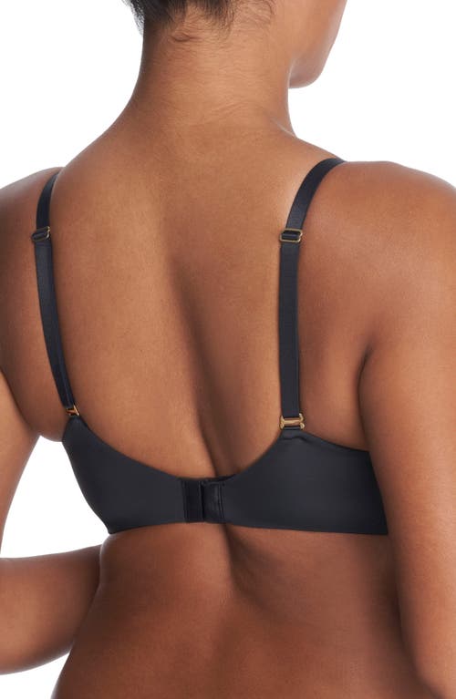 Natori Comfort Evolution Underwire Convertible Memory Foam Bra In Black