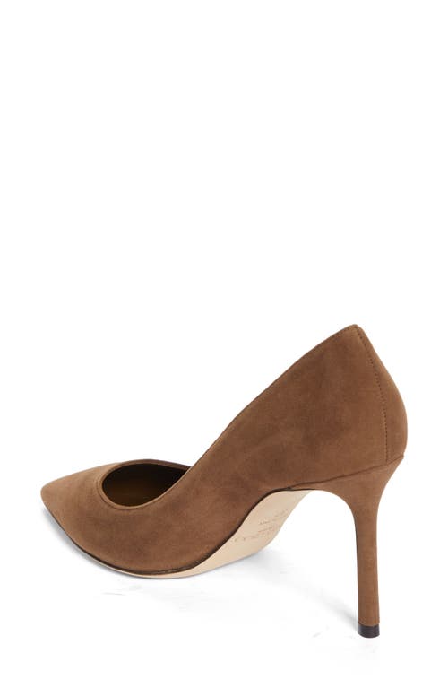 Shop Jimmy Choo Romy Pointed Toe Pump In Oak