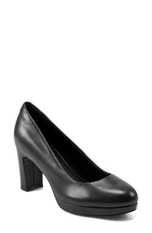 Rockport Carmen Pump In Black Smooth