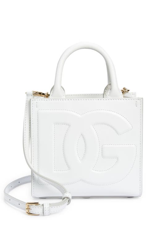Dolce & Gabbana Light Blue Beach Bag White Tote Shopper