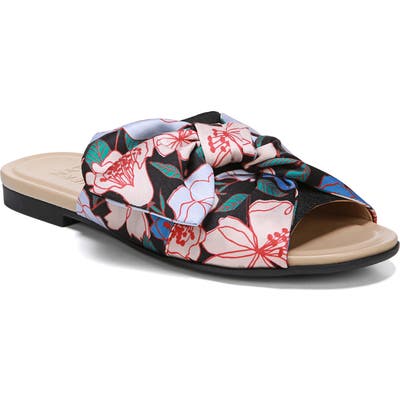 Naturalizer Tea Slide Sandal, Black