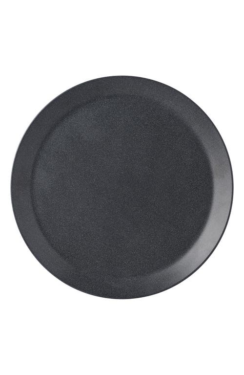 Rosti Mepal Bloom Set Of 6 Dinner Plates In Black