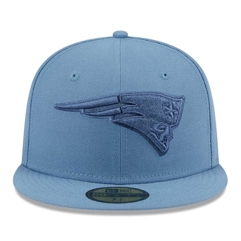 Shop New Era Blue New England Patriots Color Pack 59fifty Fitted Hat