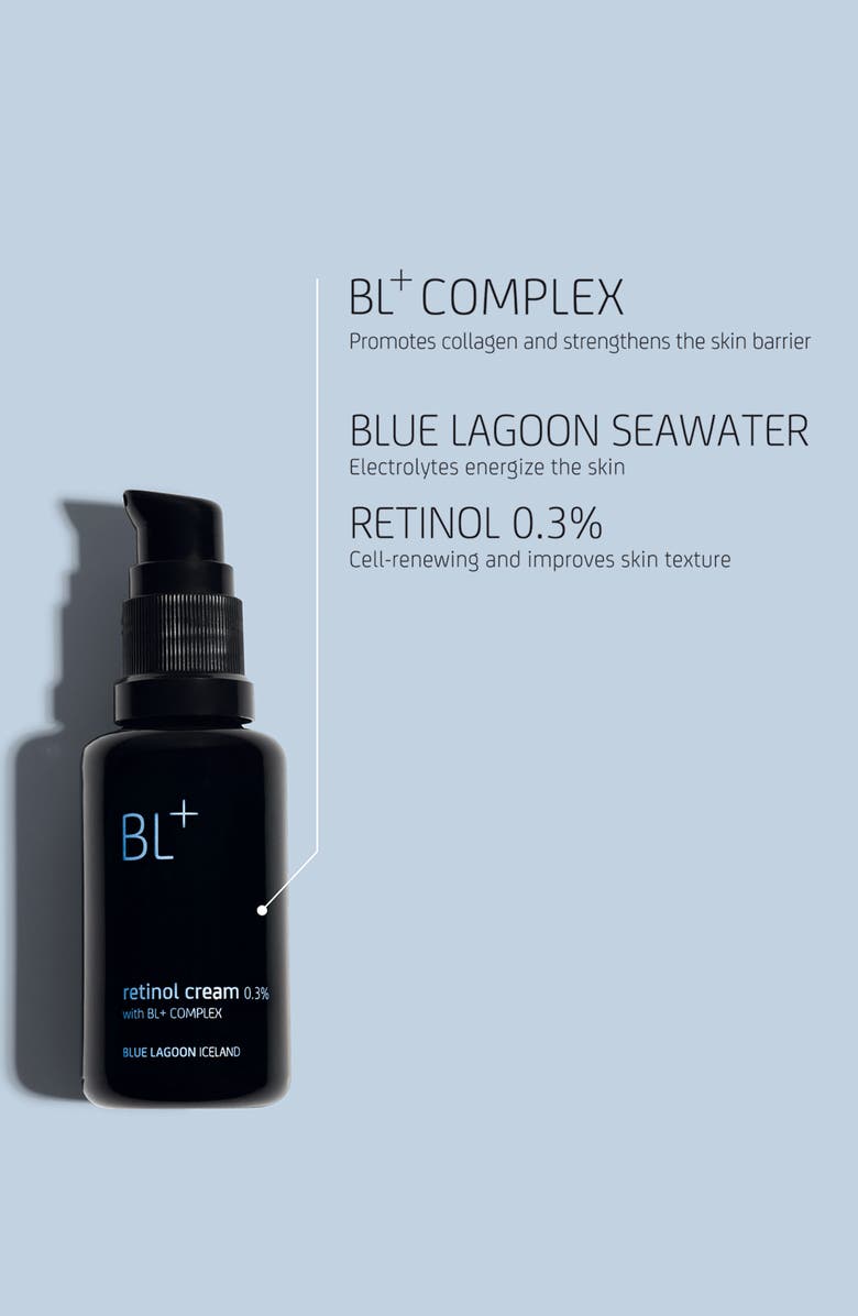 Blue Lagoon Iceland BL+ Retinol Cream 0.3%, Alternate, color, 