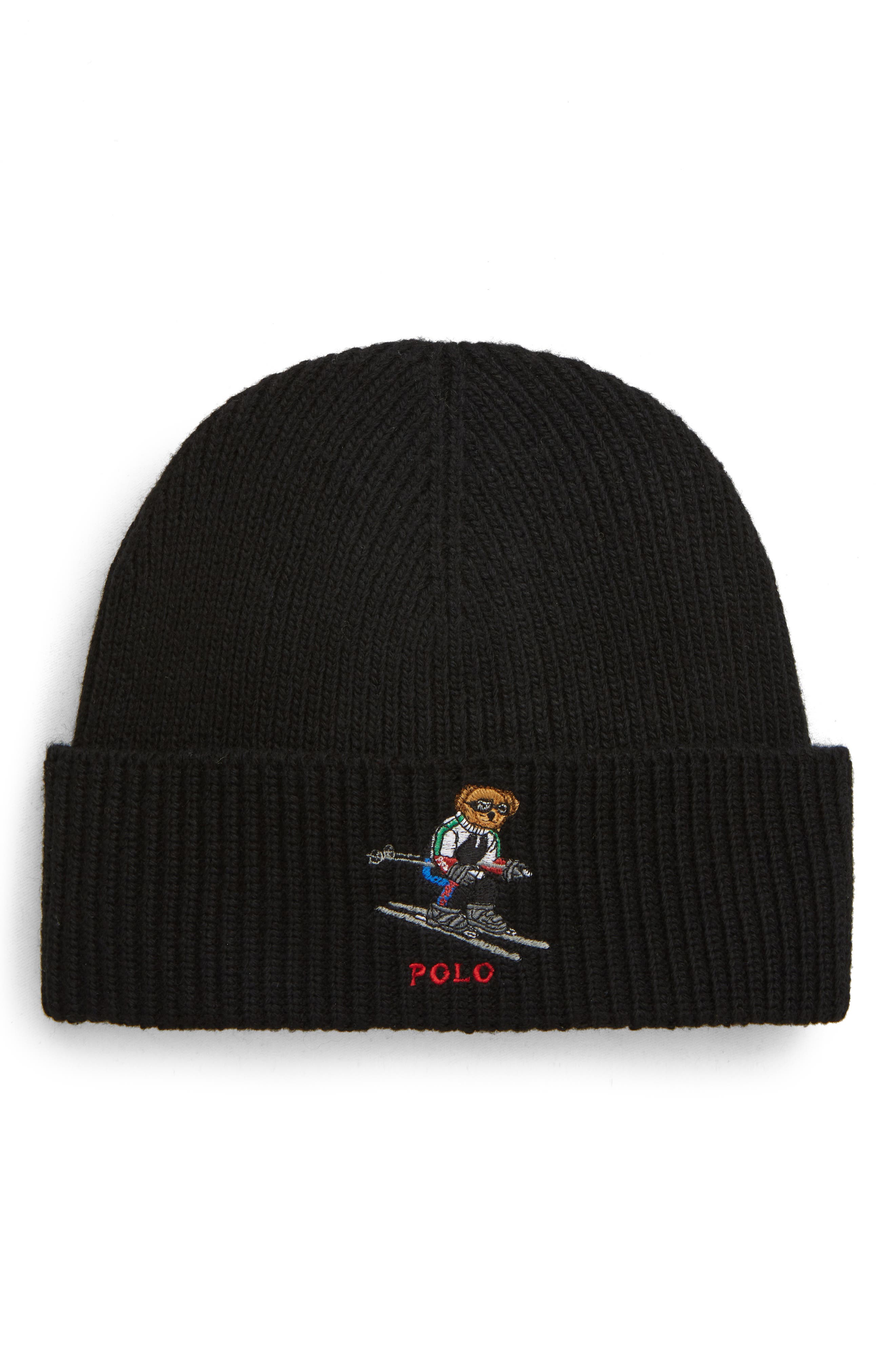 ski bear hat