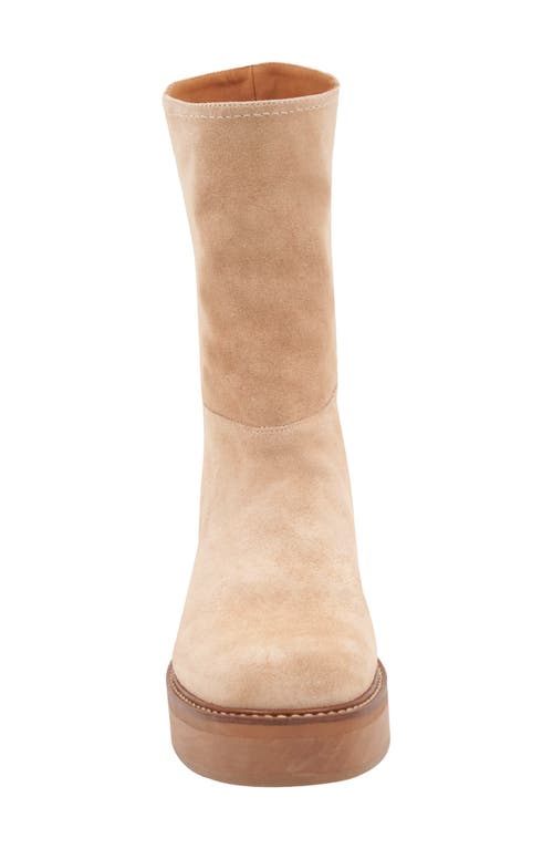 Shop Andre Assous André Assous Palmer Platform Bootie In Camel