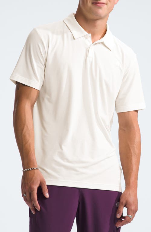 The North Face Adventure Polo In White Dune