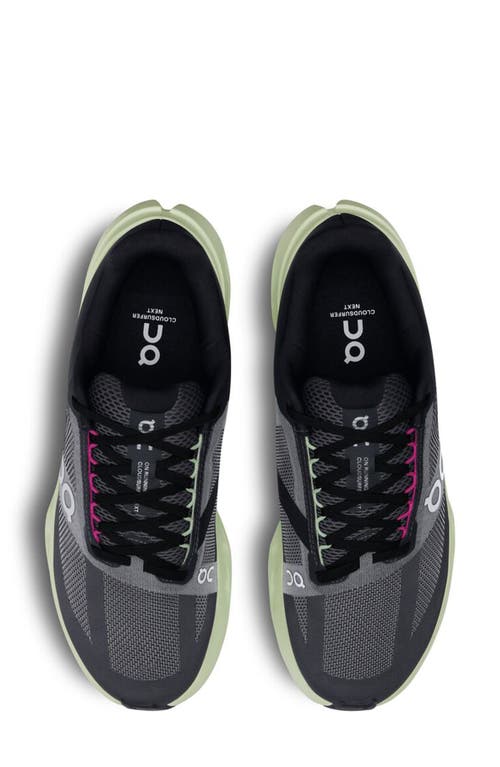 Shop On Cloudsurfer Next Running Shoe In Black/lima