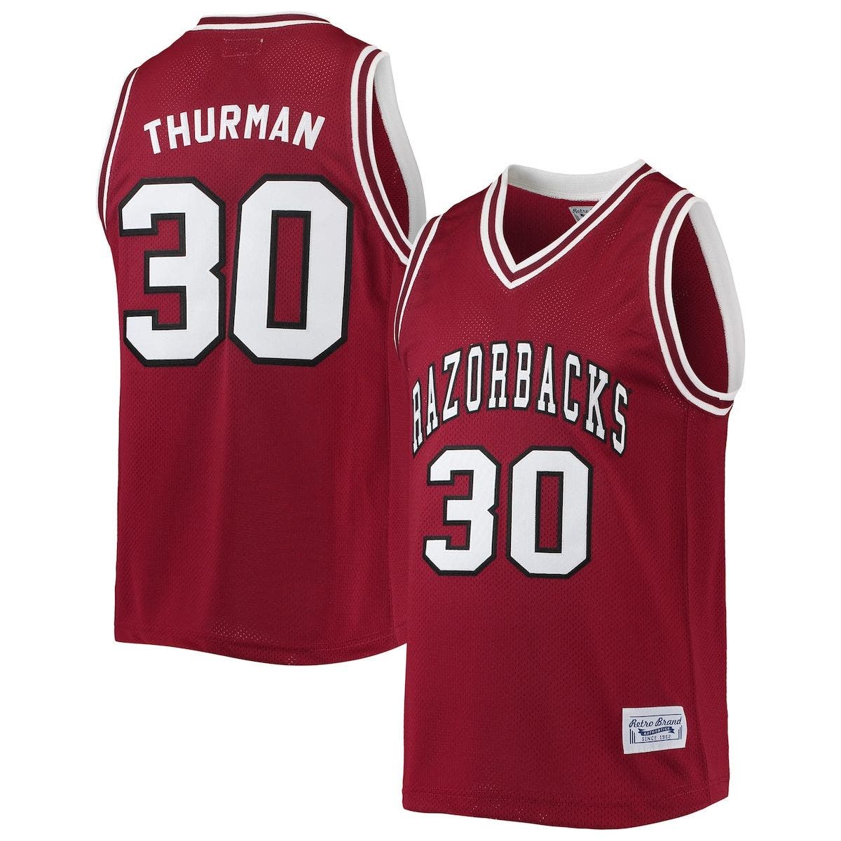 razorback basketball jersey