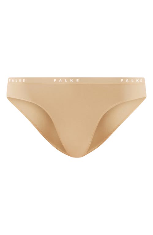 Shop Falke Daily Climate Cotton Blend Bikini Briefs In Camel