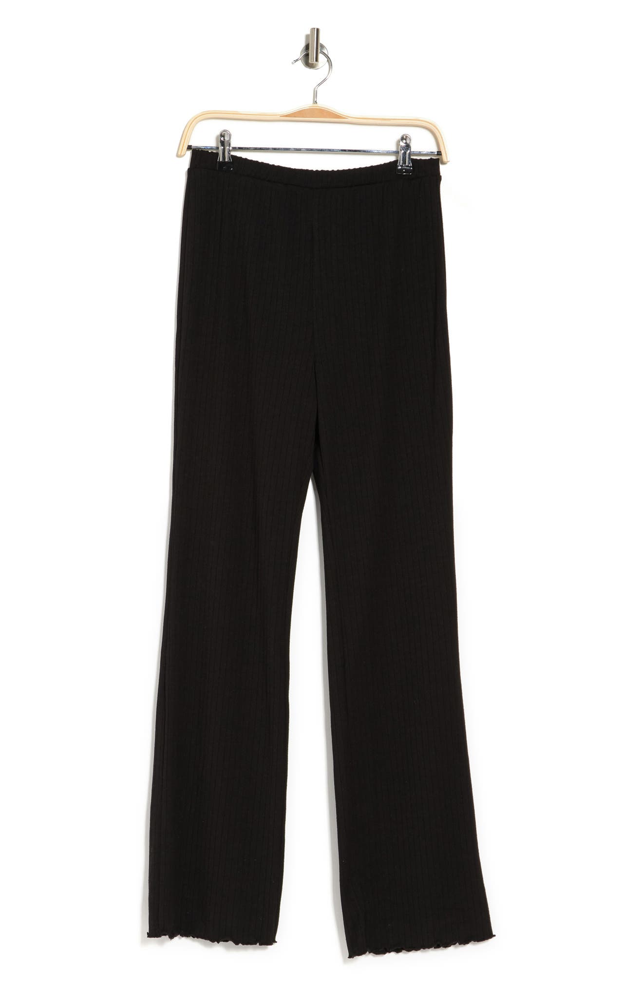 Abound Ribbed Wide Leg Pull-On Pants 