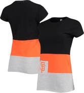 REFRIED APPAREL Women's Refried Apparel Black San Francisco Giants  Sustainable Fitted T-Shirt
