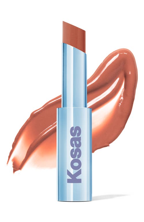 Wet Stick Moisturizing Shiny Sheer Lipstick in Papaya Treat