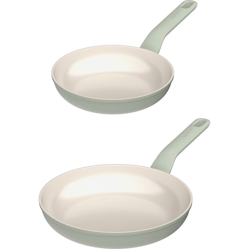 Berghoff Leo Balance 2-piece Frying Pan Set In Sage