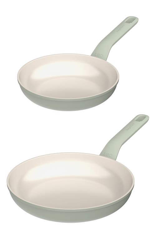 Berghoff Leo Balance 2-piece Frying Pan Set In Sage