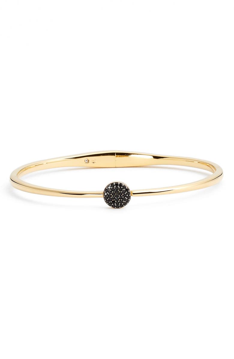 NADRI Pavé Station Bracelet, Main, color, GOLD/ BLACK