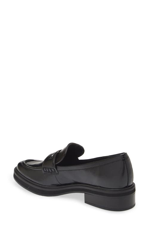 Shop Open Edit Collier Penny Loafer In Black