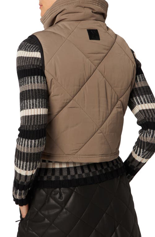 Shop Alp N Rock La Vitesse Ii Crop Water Repellent Insulated Vest In Birch